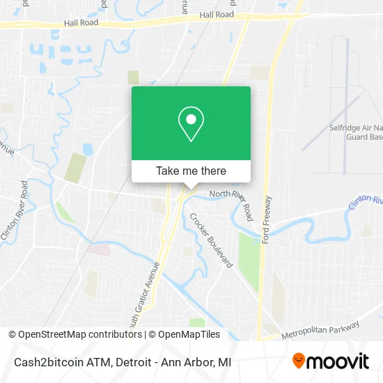 Cash2bitcoin ATM map