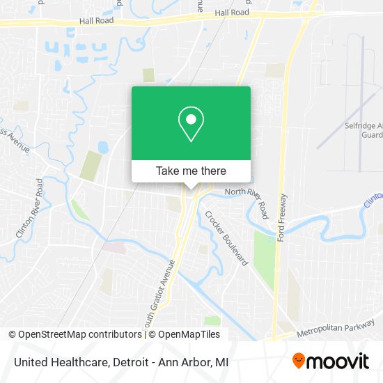 United Healthcare map