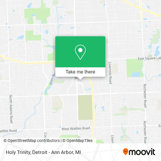 Holy Trinity map