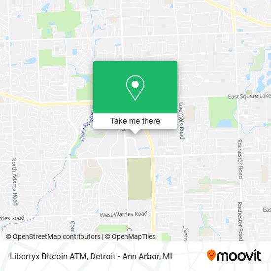 Libertyx Bitcoin ATM map