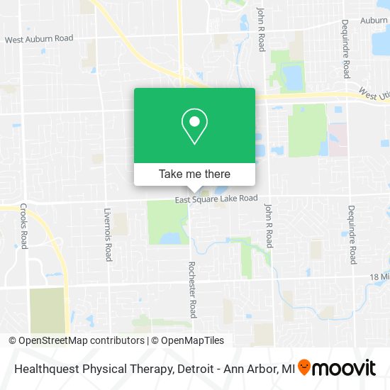 Mapa de Healthquest Physical Therapy