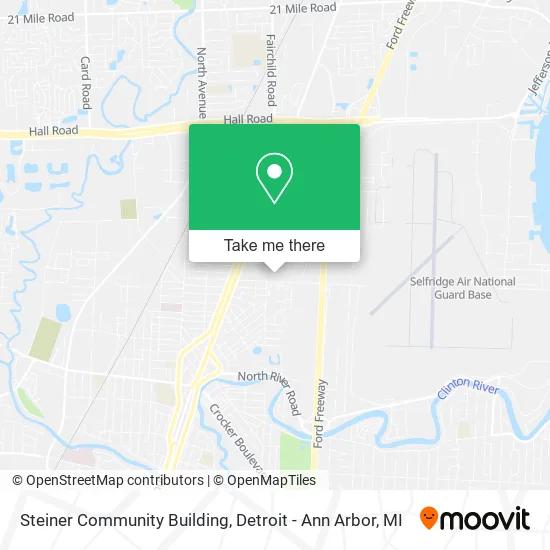 Steiner Community Building map