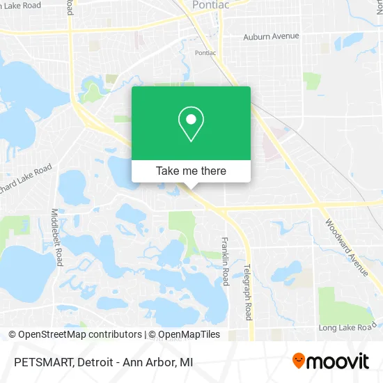 PETSMART map