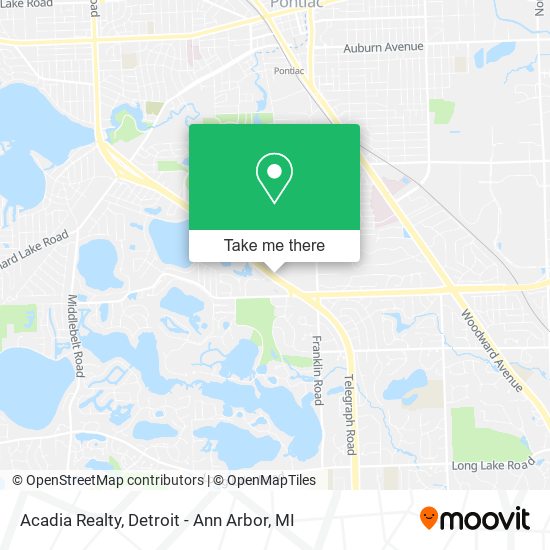 Acadia Realty map