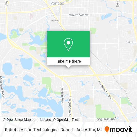 Robotic Vision Technologies map