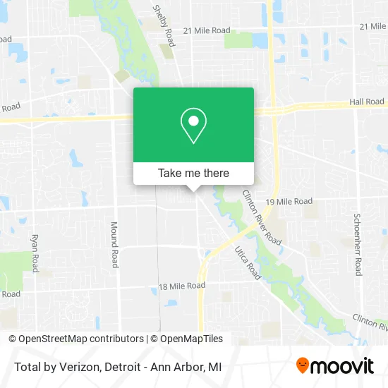Total by Verizon map