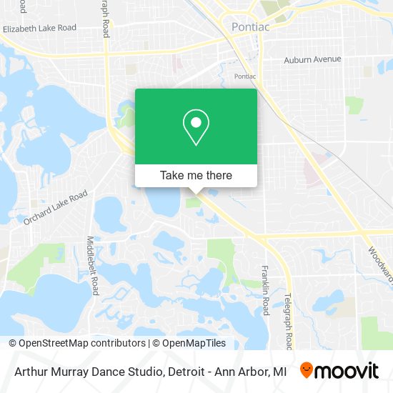 Arthur Murray Dance Studio map