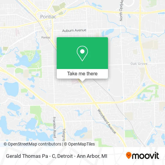 Gerald Thomas Pa - C map