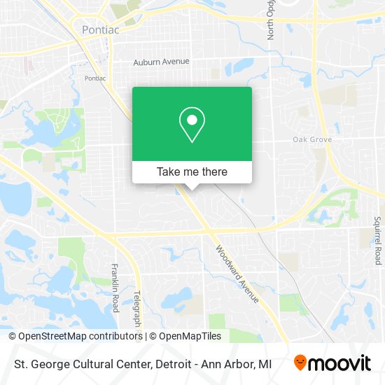 St. George Cultural Center map