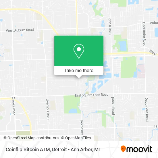 Coinflip Bitcoin ATM map