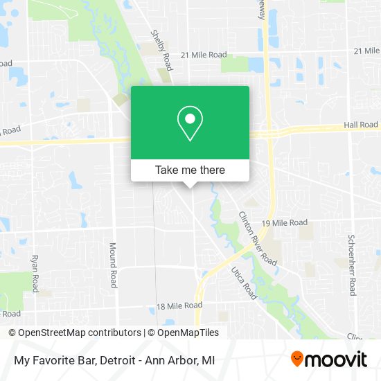 Mapa de My Favorite Bar