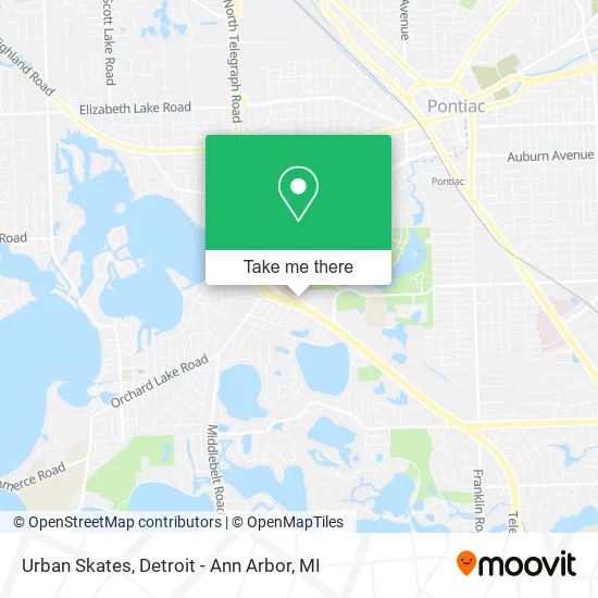 Urban Skates map