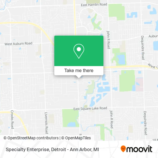 Specialty Enterprise map