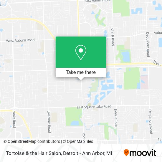 Tortoise & the Hair Salon map