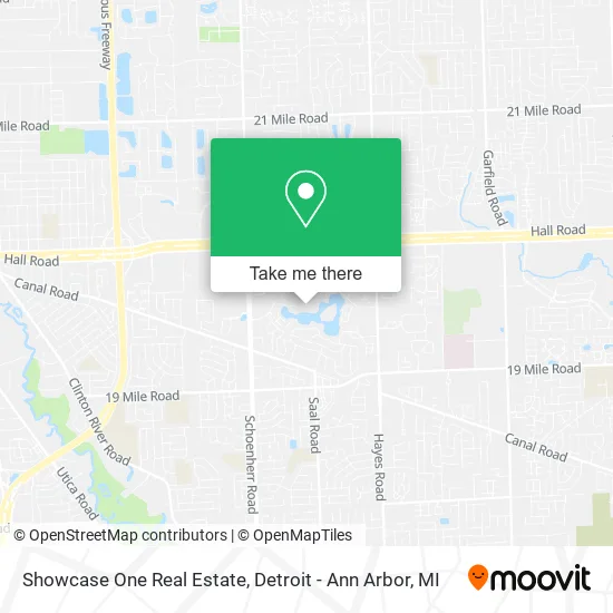 Showcase One Real Estate map