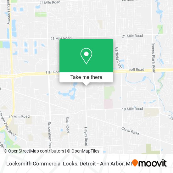 Mapa de Locksmith Commercial Locks