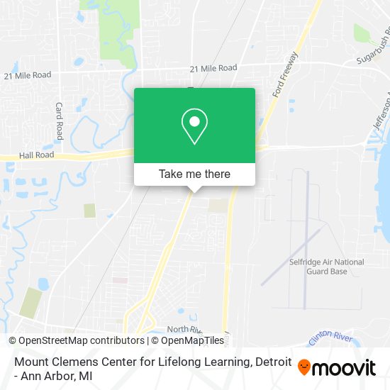 Mount Clemens Center for Lifelong Learning map