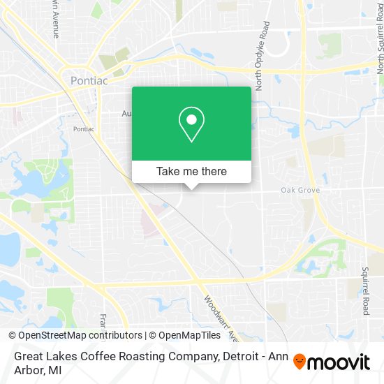 Great Lakes Coffee Roasting Company map