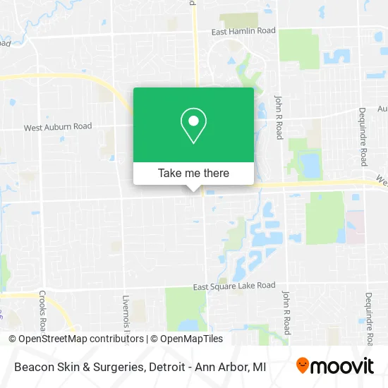 Beacon Skin & Surgeries map