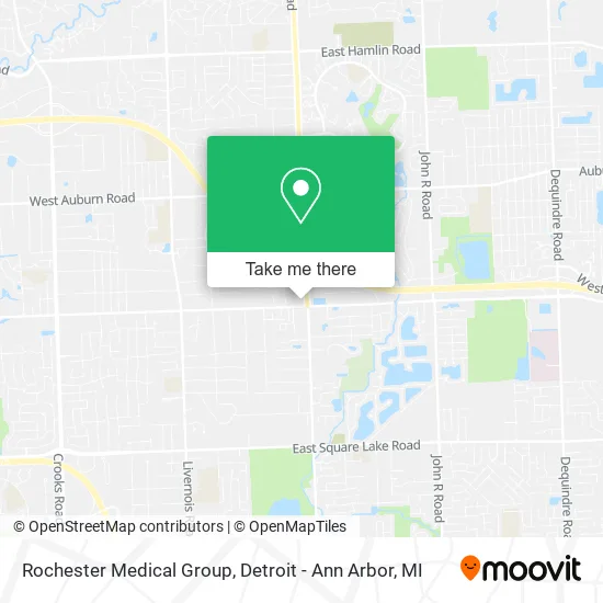 Rochester Medical Group map