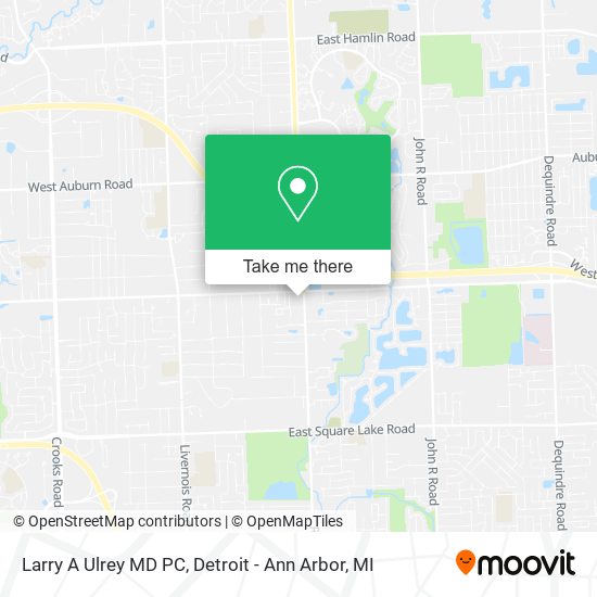 Mapa de Larry A Ulrey MD PC