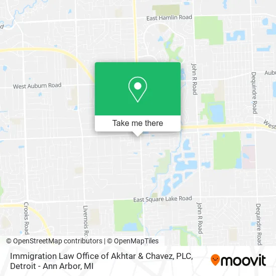 Immigration Law Office of Akhtar & Chavez, PLC map