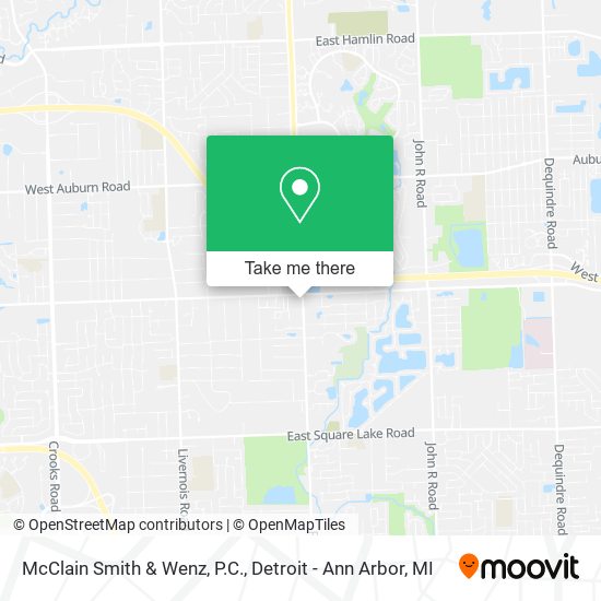 McClain Smith & Wenz, P.C. map