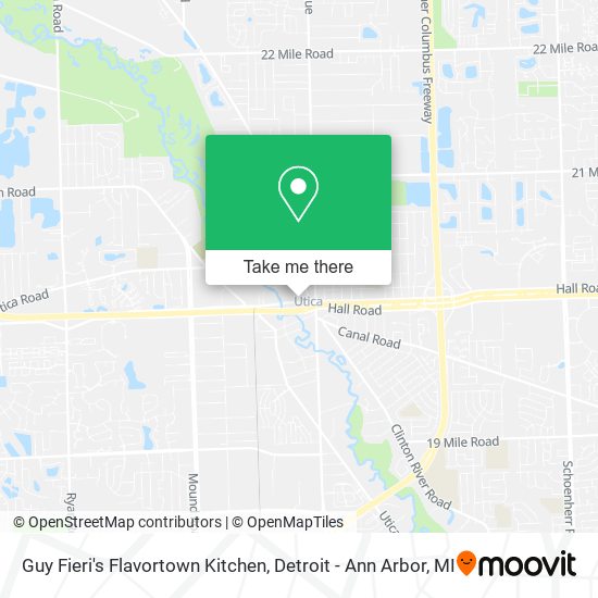 Guy Fieri's Flavortown Kitchen map