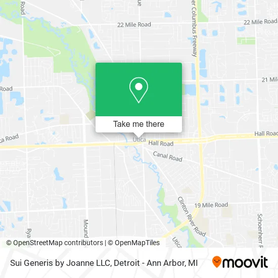 Sui Generis by Joanne LLC map