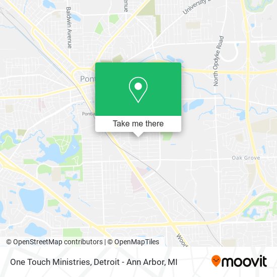 Mapa de One Touch Ministries