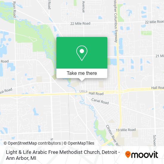 Mapa de Light & Life Arabic Free Methodist Church