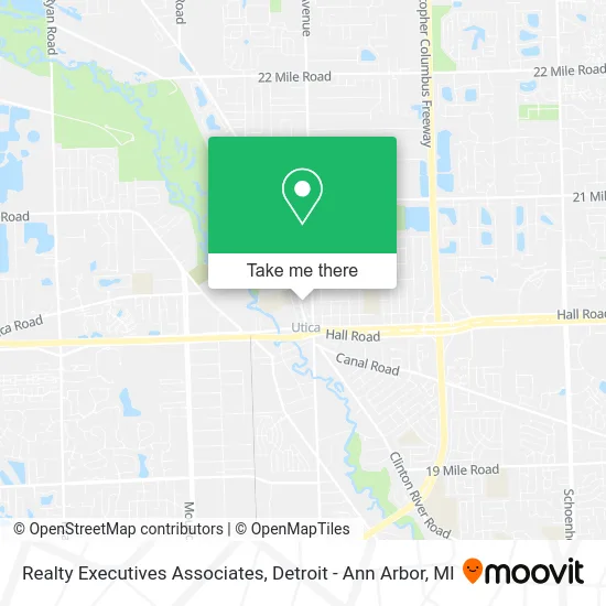 Realty Executives Associates map