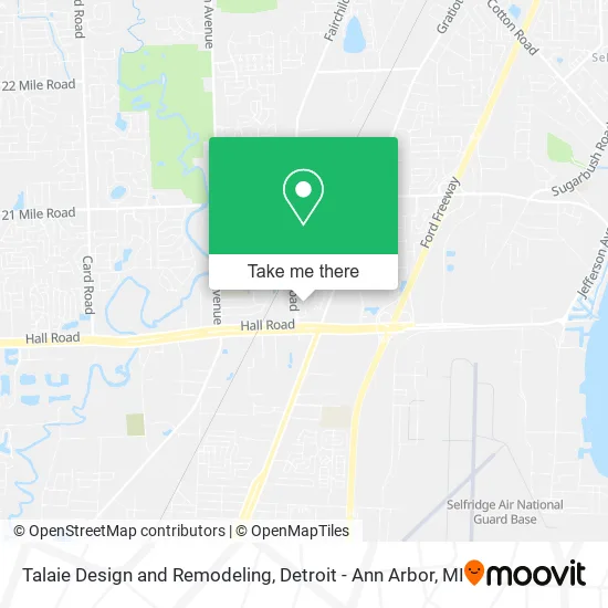 Talaie Design and Remodeling map