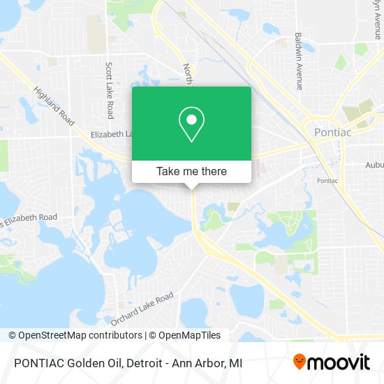 Mapa de PONTIAC Golden Oil