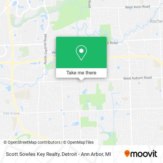 Mapa de Scott Sowles Key Realty
