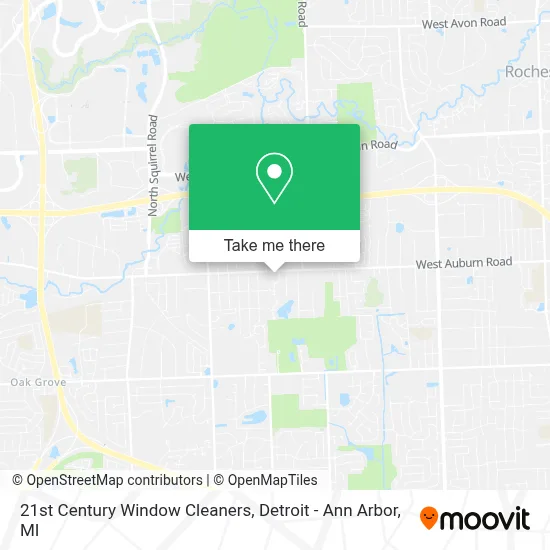 21st Century Window Cleaners map