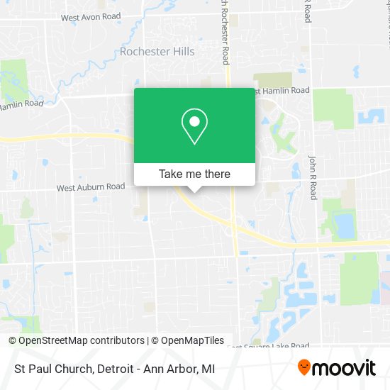 Mapa de St Paul Church