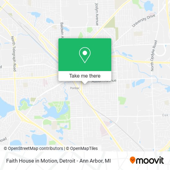 Mapa de Faith House in Motion