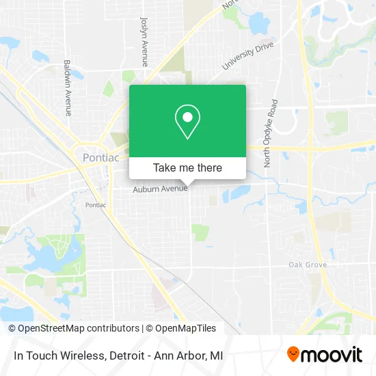 Mapa de In Touch Wireless