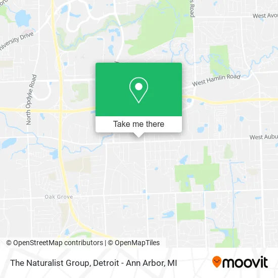 The Naturalist Group map