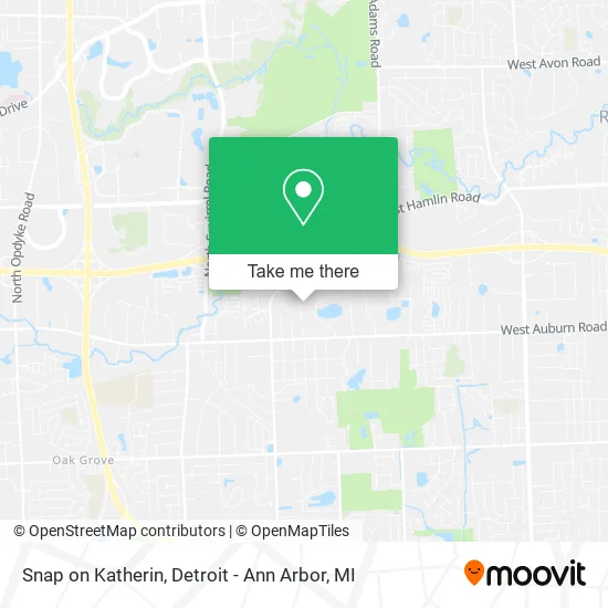 Snap on Katherin map