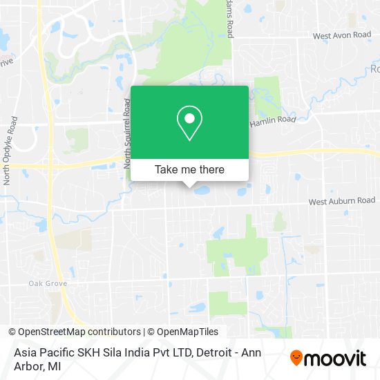 Asia Pacific SKH Sila India Pvt LTD map