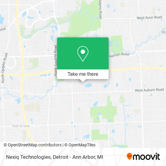 Nexiq Technologies map