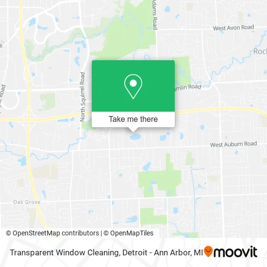 Transparent Window Cleaning map
