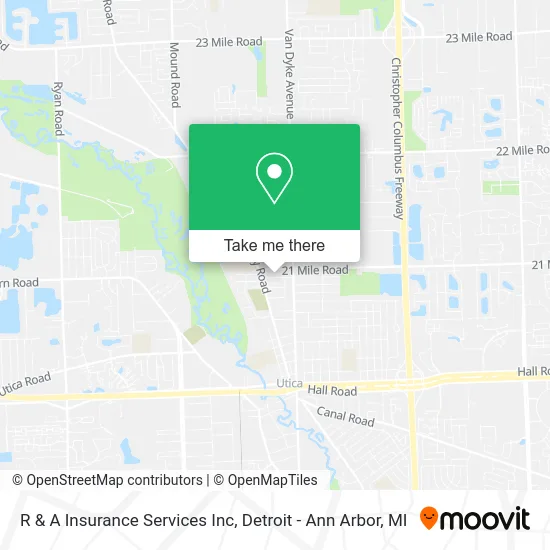 R & A Insurance Services Inc map