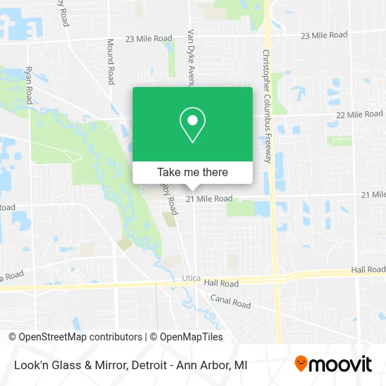 Look'n Glass & Mirror map