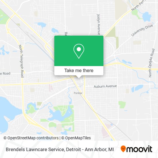 Brendels Lawncare Service map