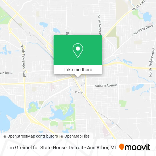 Tim Greimel for State House map