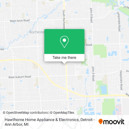 Hawthorne Home Appliance & Electronics map