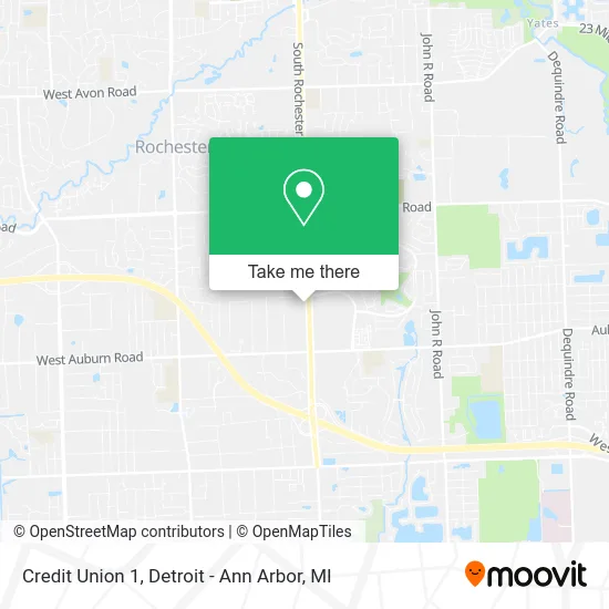 Credit Union 1 map